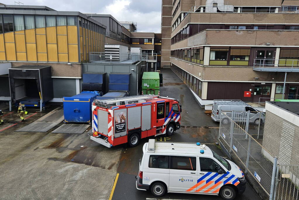 Brandweer ingezet voor rookontwikkeling in ziekenhuis