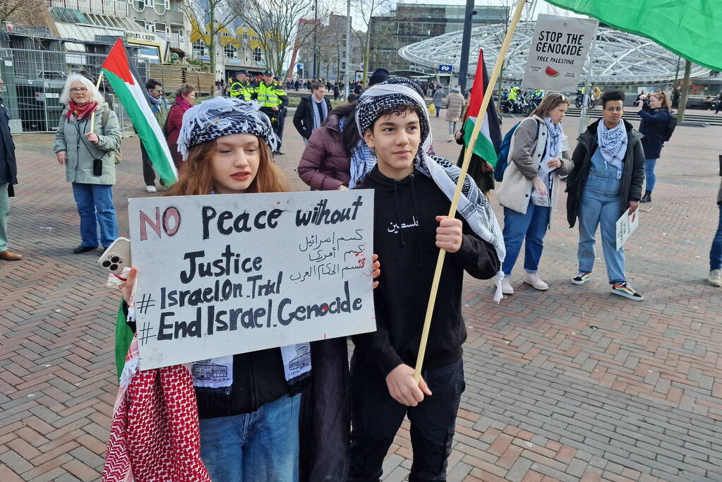 Demonstratie Freedom For Palestina