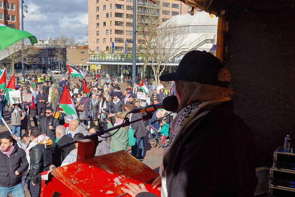 Demonstratie Freedom For Palestina