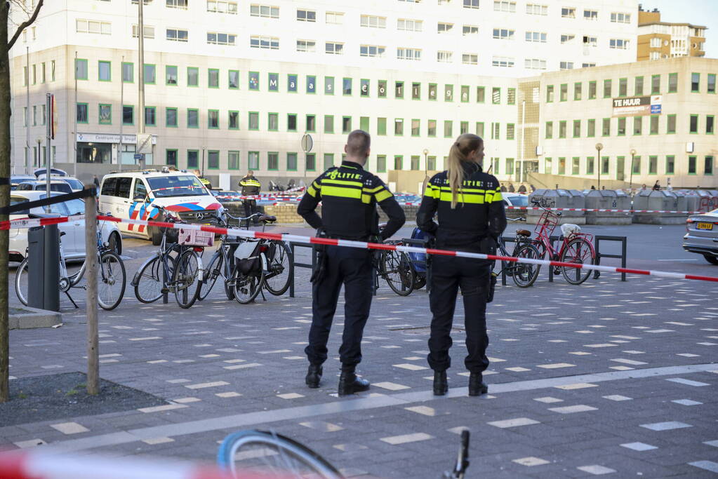 Aanhouding en gewonde na steekincident