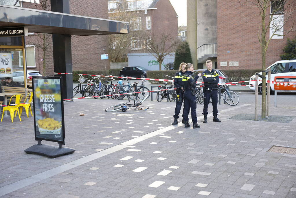 Aanhouding en gewonde na steekincident