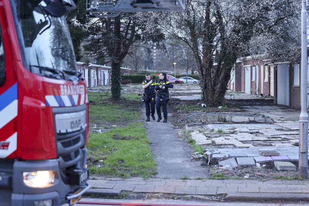 Opnieuw brand in sloopwoningen