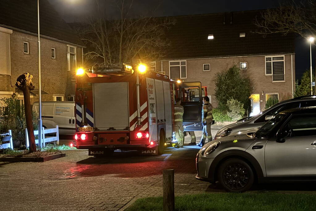 Woningbrand snel onder controle