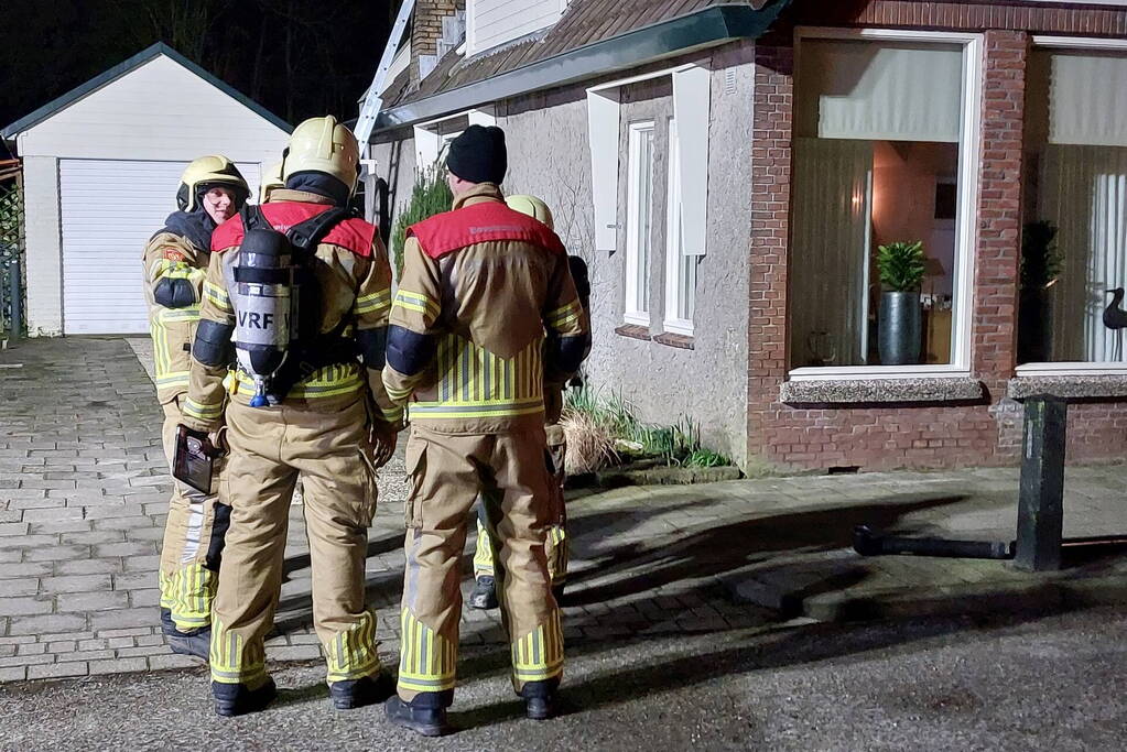 Schoorsteenbrand in de kiem gesmoord