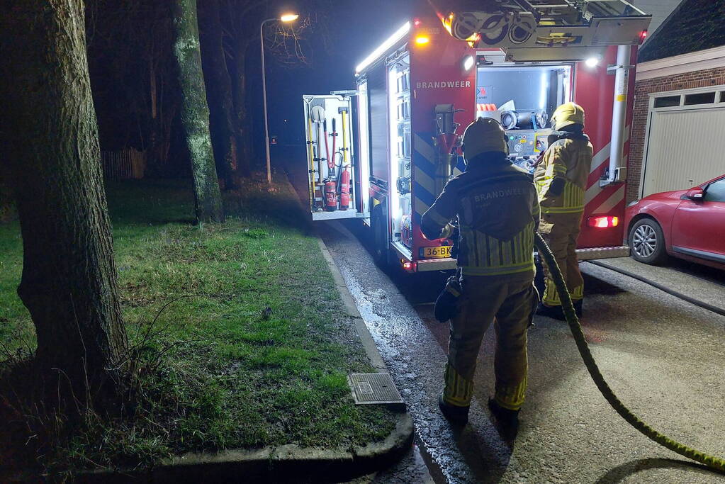Schoorsteenbrand in de kiem gesmoord