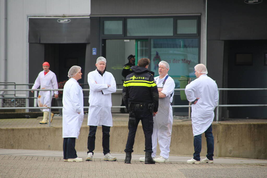 Massale politie-inzet bij melding steekpartij