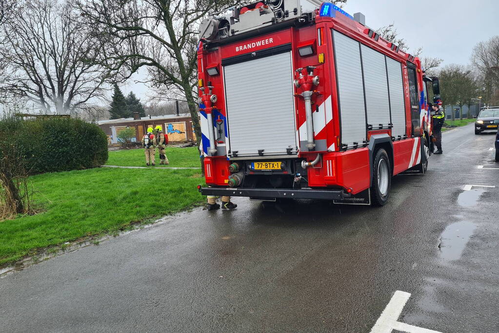 Wederom brand bij sloopwoningen