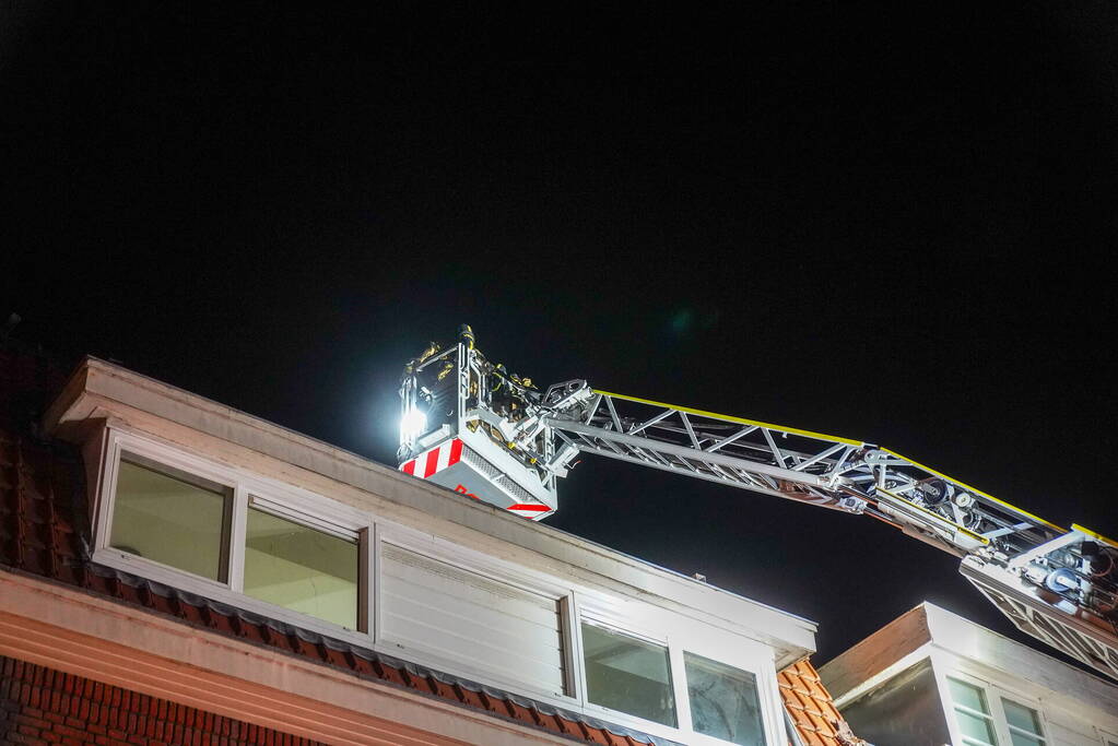 Schoorsteenbrand snel onder controle