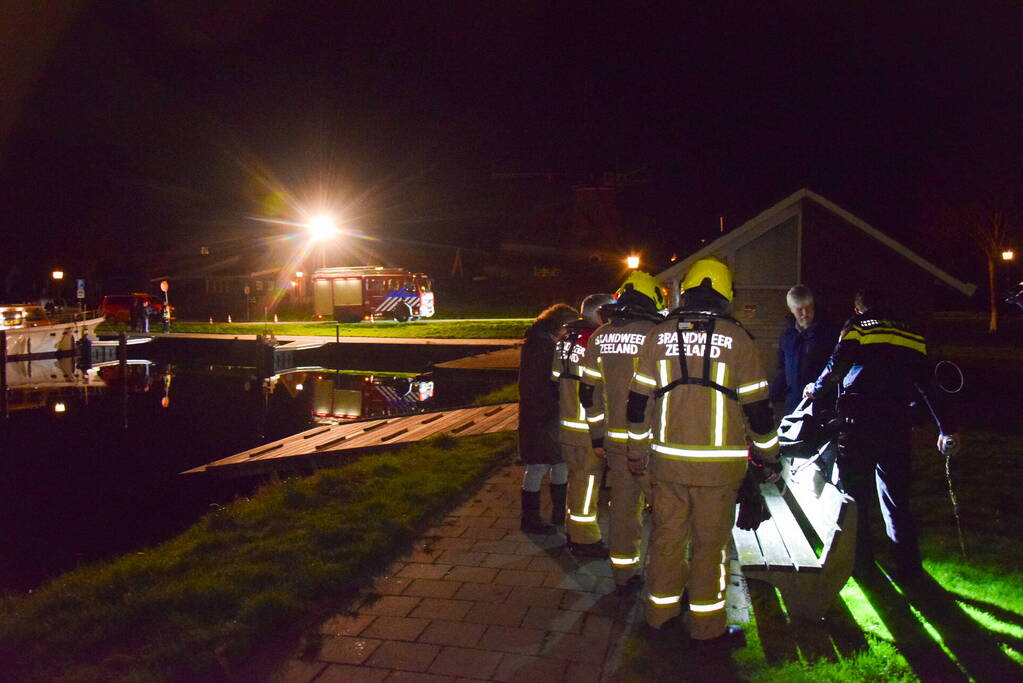 Hulpdiensten massaal ingezet nadat alcoholist muts en bier achterlaat naast water
