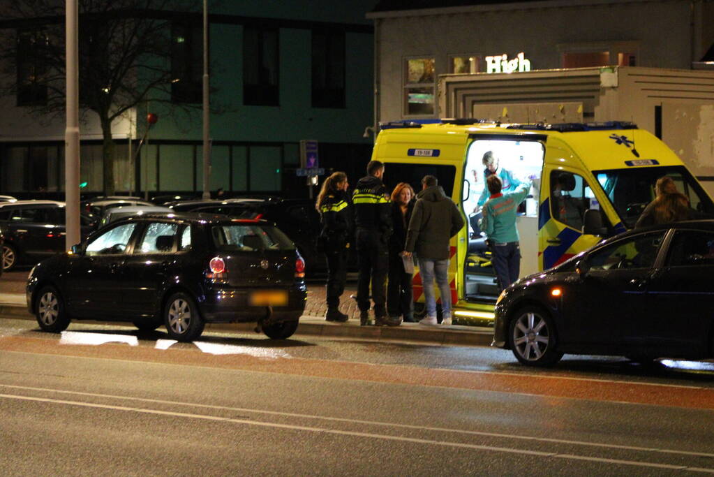 Schade bij ongeval tussen twee auto's