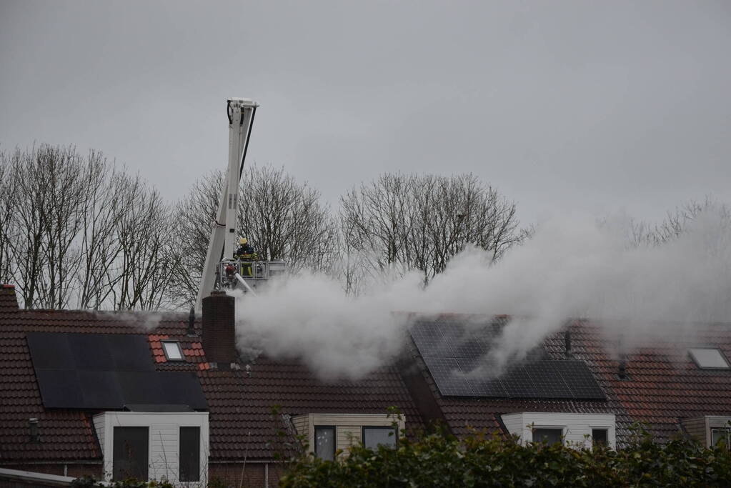 Flinke rookontwikkeling bij uitslaande woningbrand