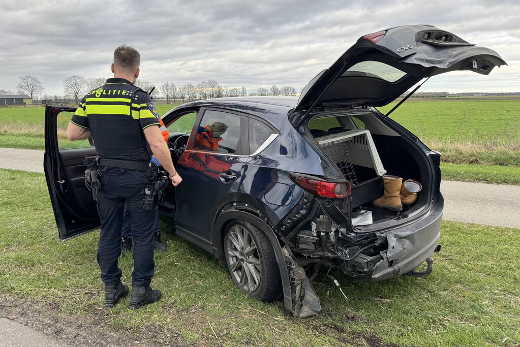 Forse schade bij kop-staartbotsing