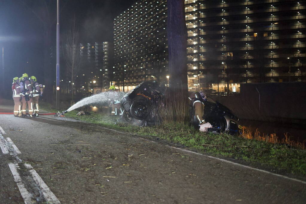 Persoon overleden bij eenzijdige aanrijding
