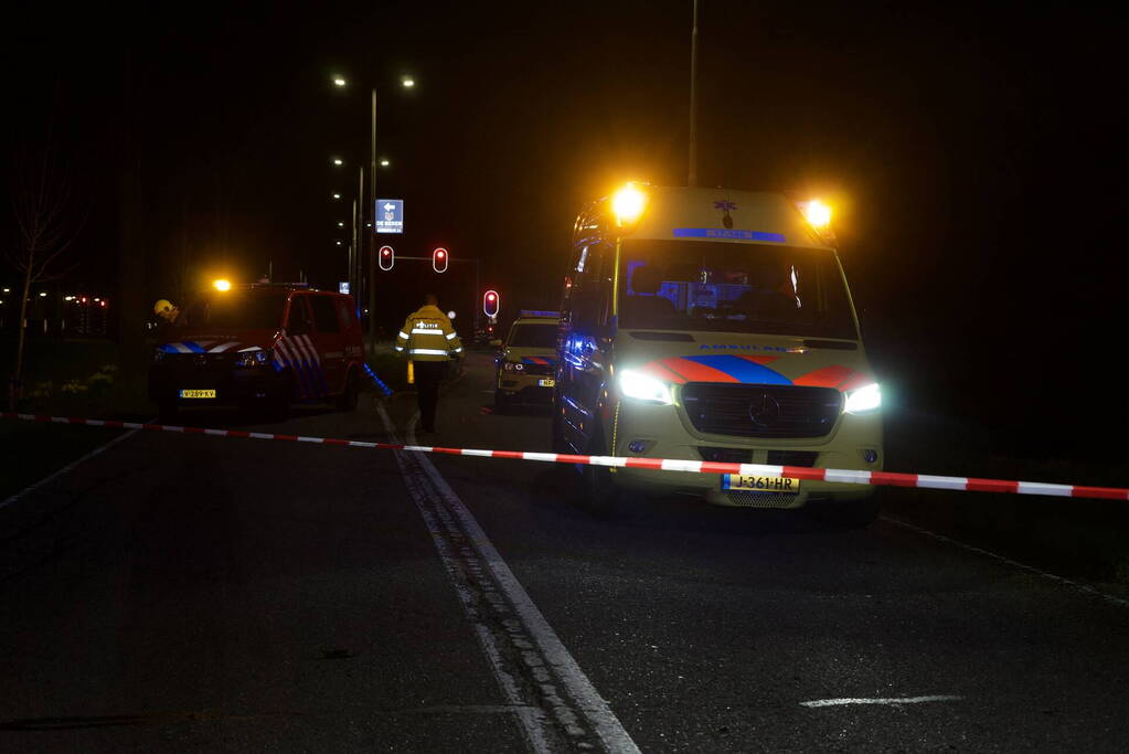 Persoon overleden bij eenzijdige aanrijding
