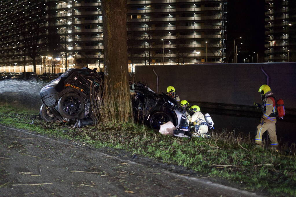 Persoon overleden bij eenzijdige aanrijding