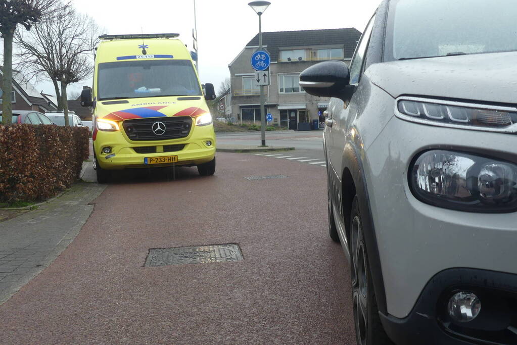 Fietser gecontroleerd na harde val