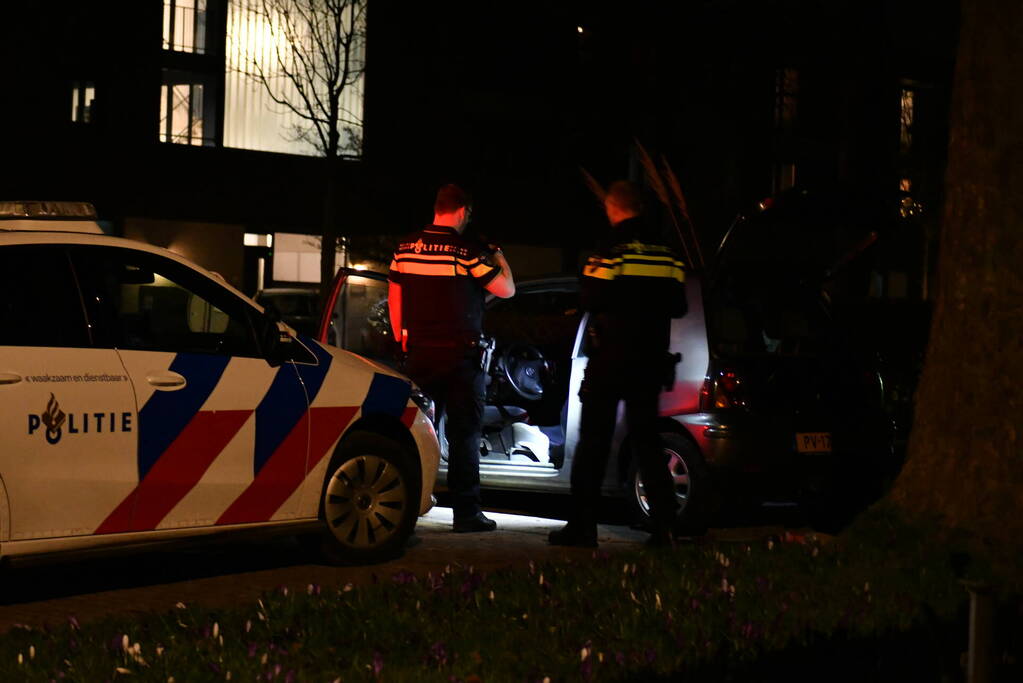 Bestuurder staat op de vlucht na achtervolging
