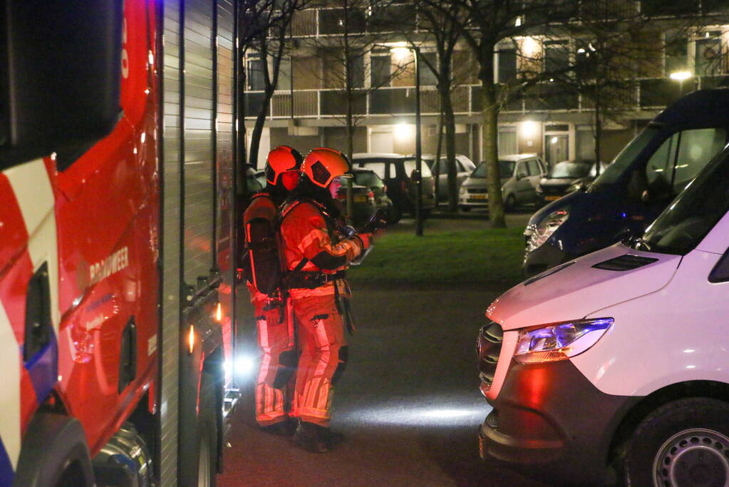 Onderzoek naar mogelijke autobrand
