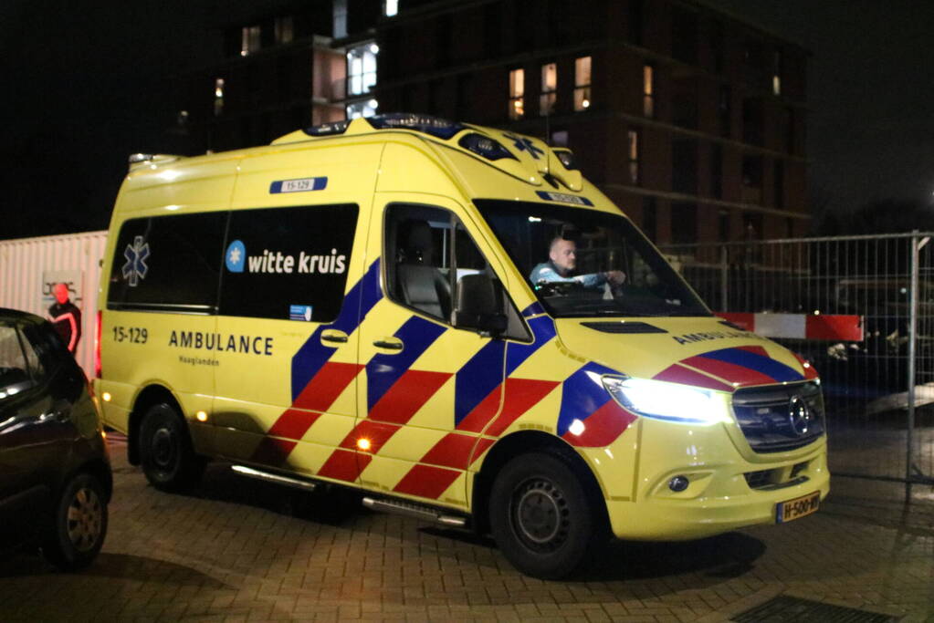 Veel hulpdiensten bij steekpartij