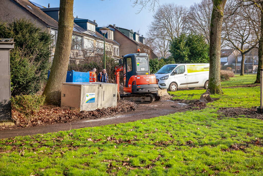 Huishoudens zonder water door waterlek