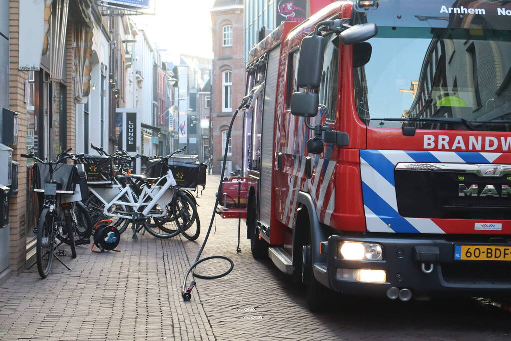 Kortsluiting veroorzaakt brand