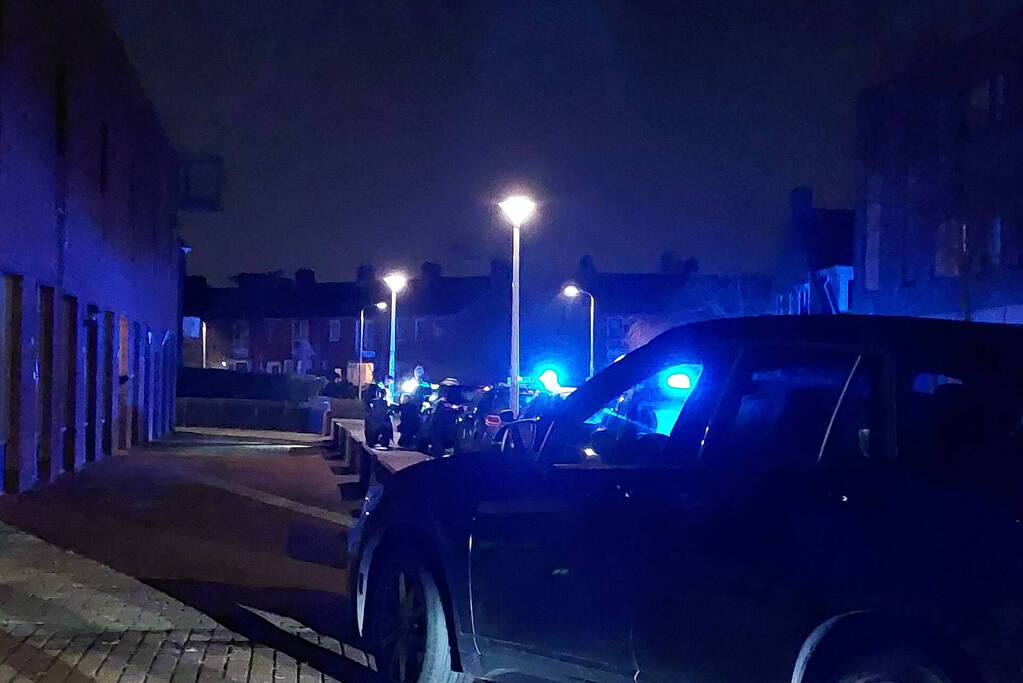 Aanhouding na conflict bij woning