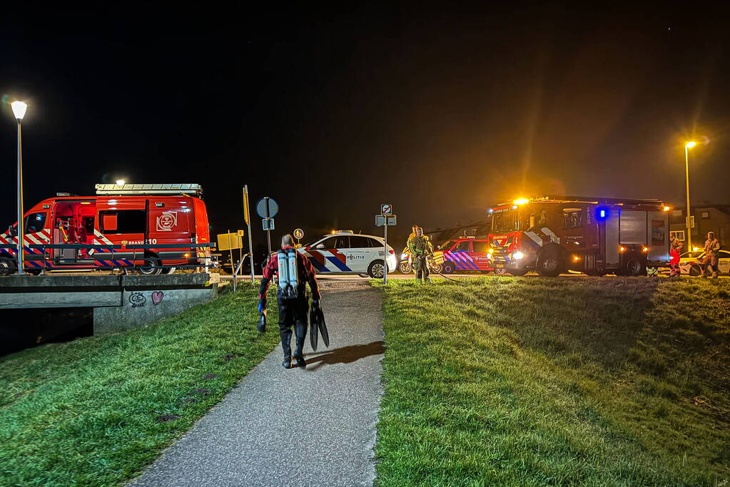 Duikers ingezet voor brandende fietslampjes