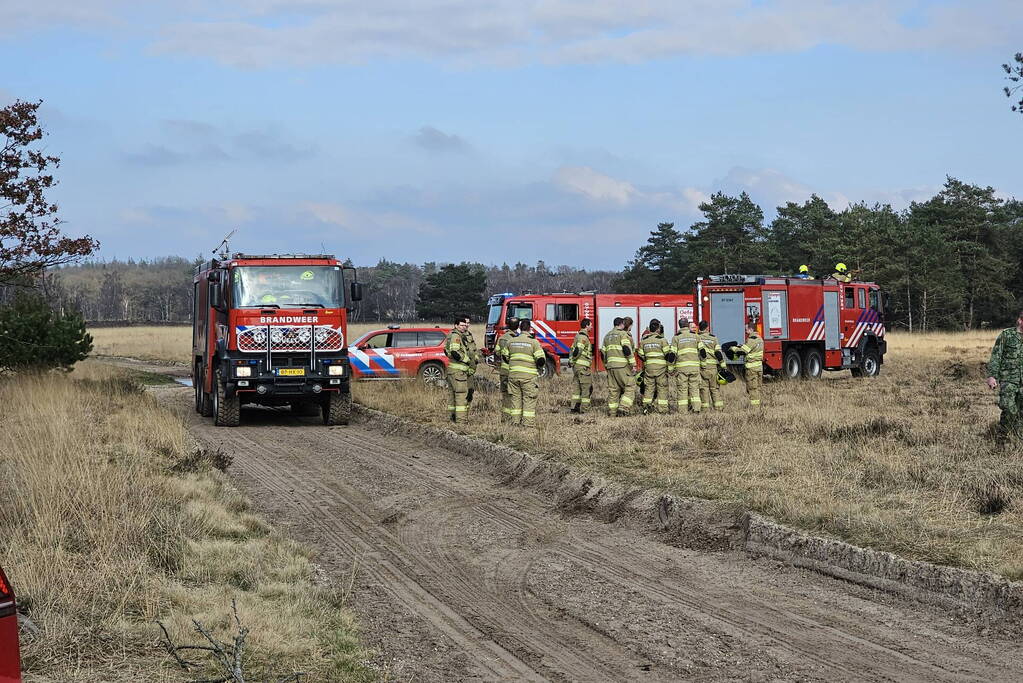 Eerste zeer grote brand in heidegebied een feit