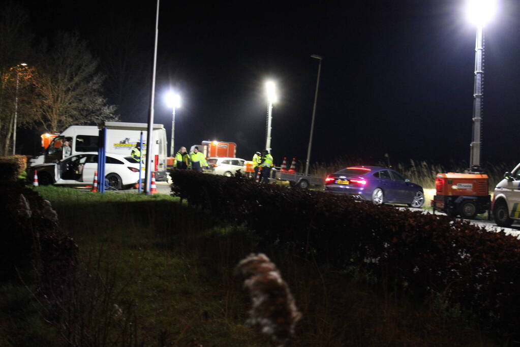 Grote verkeerscontrole op carpoolplaats