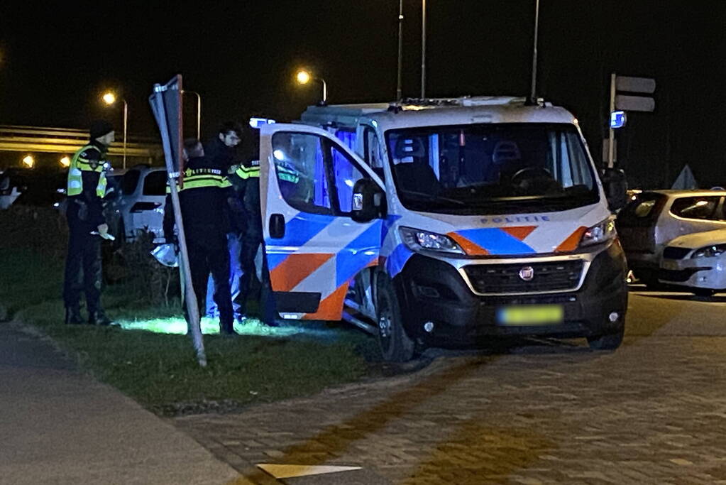 Grote verkeerscontrole op carpoolplaats