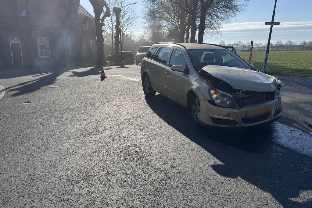 Gewonde bij ongeval op kruising