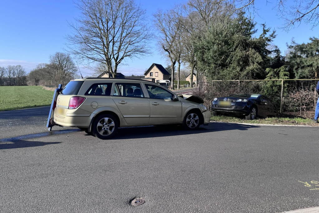 Gewonde bij ongeval op kruising