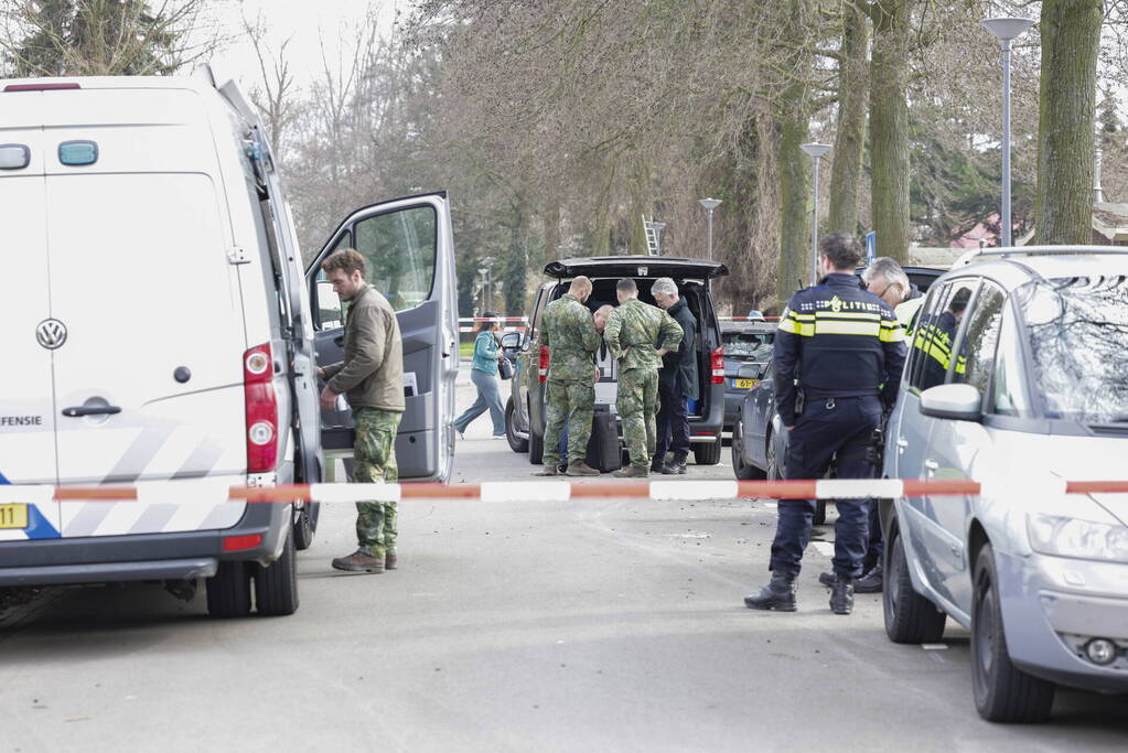 Explosief aangetroffen bij geplande actie