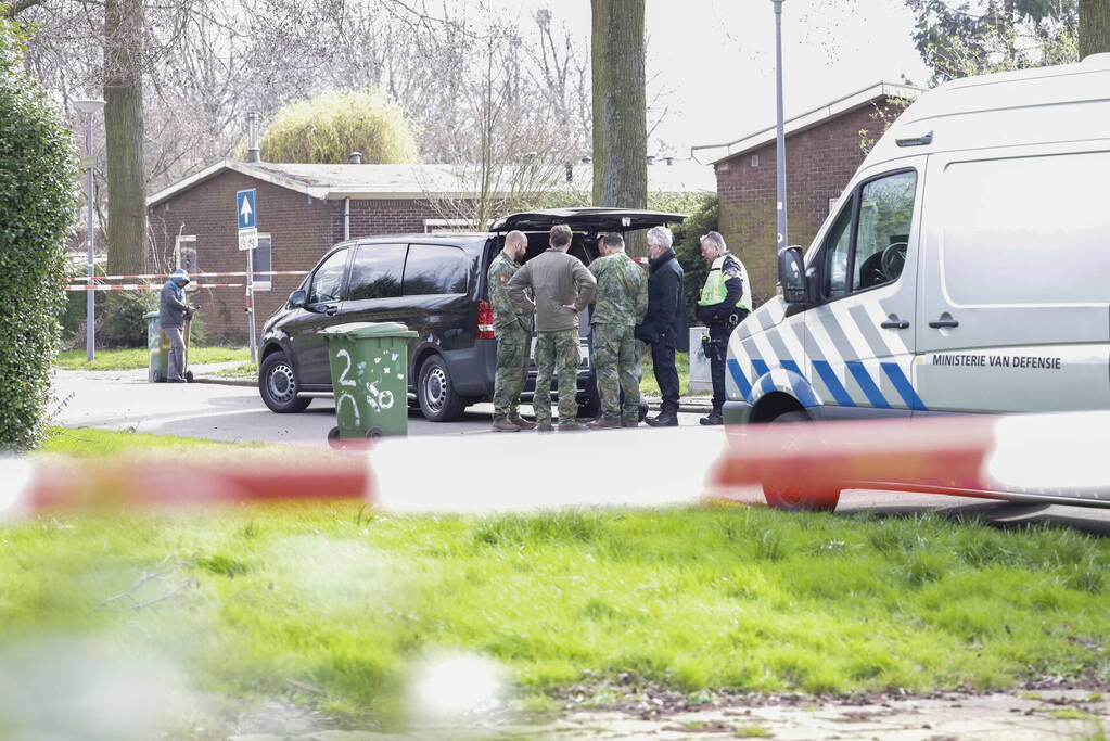 Explosief aangetroffen bij geplande actie