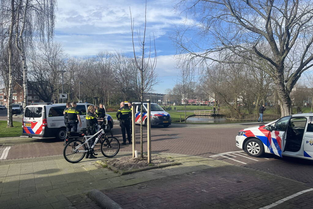 Aanhouding na mogelijke steekpartij