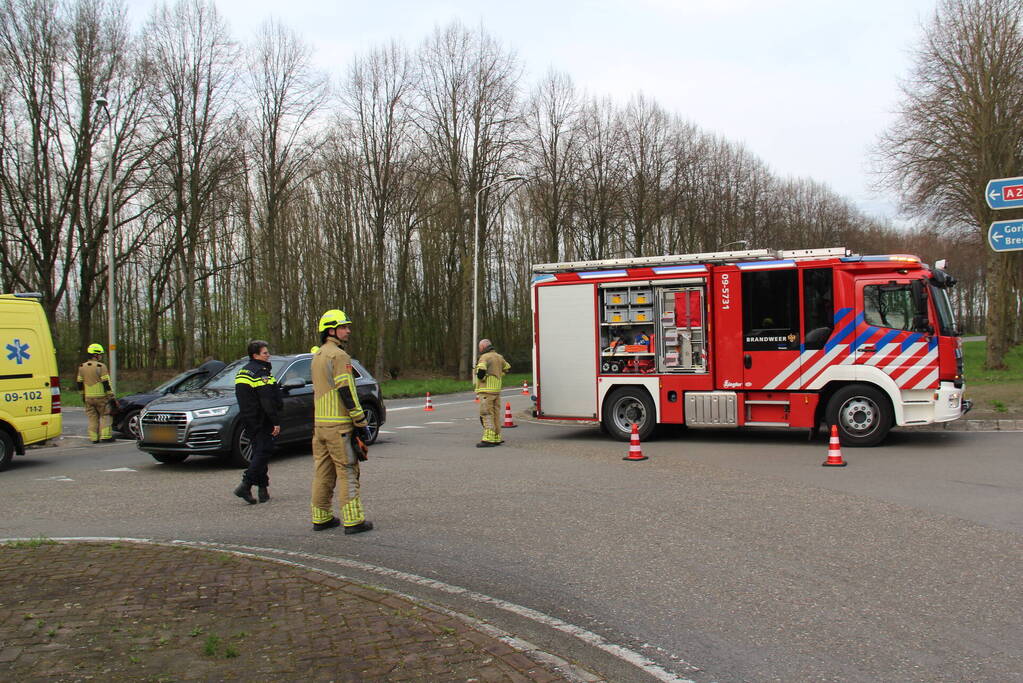 Veel schade bij ongeval op kruising