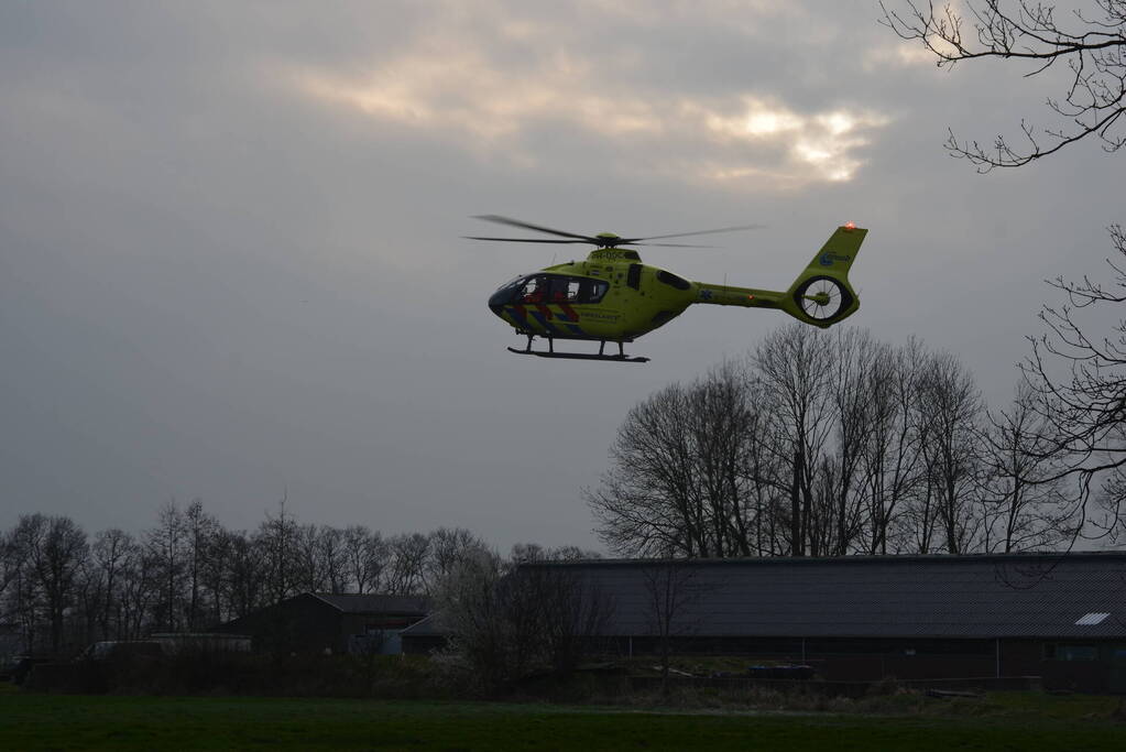 Bestuurder ernstig gewond bij botsing met boom