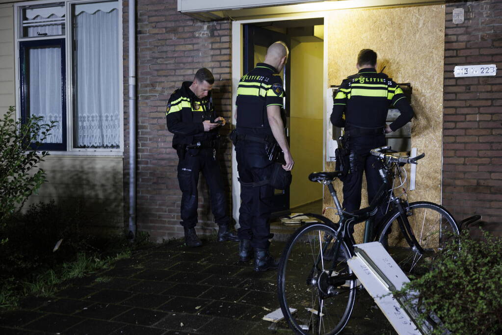 Veel schade na explosie