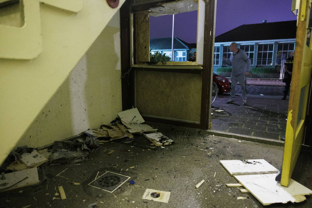 Veel schade na explosie