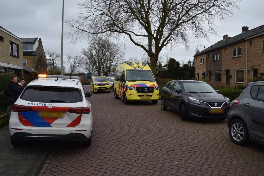 Traumateam ingezet voor medische noodsituatie in een woning