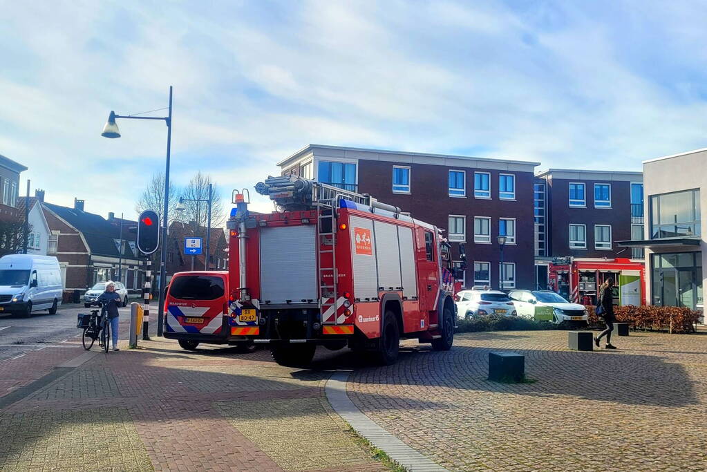 Rookontwikkeling bij brand in kelder