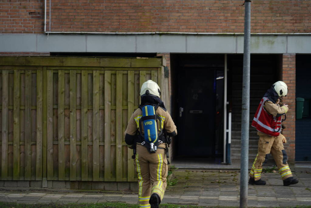 Keukenbrand zorgt voor grote inzet aan hulpdiensten