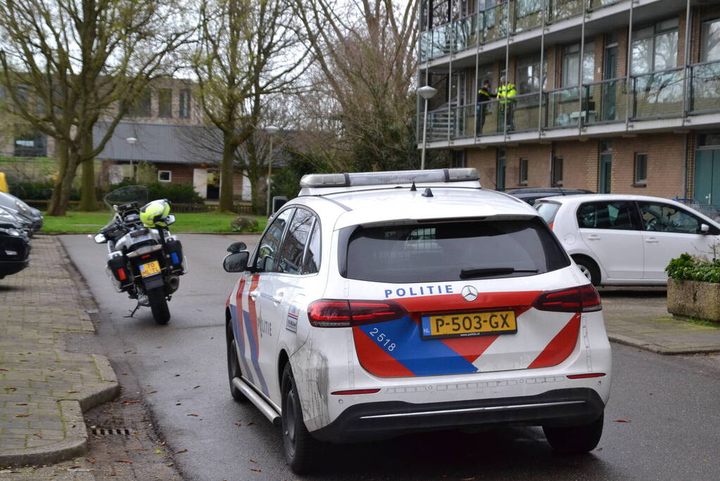 Hulpdiensten groots ingezet na melding van steekincident