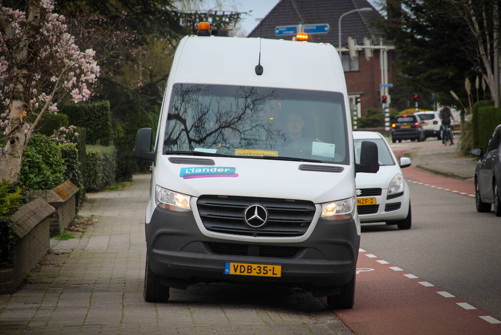 Gaslekkage door graafwerkzaamheden bij woning