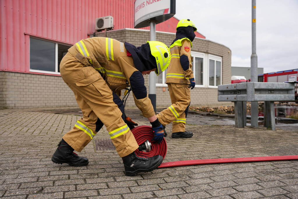 Brandweerlieden van de toekomst houden wedstrijd
