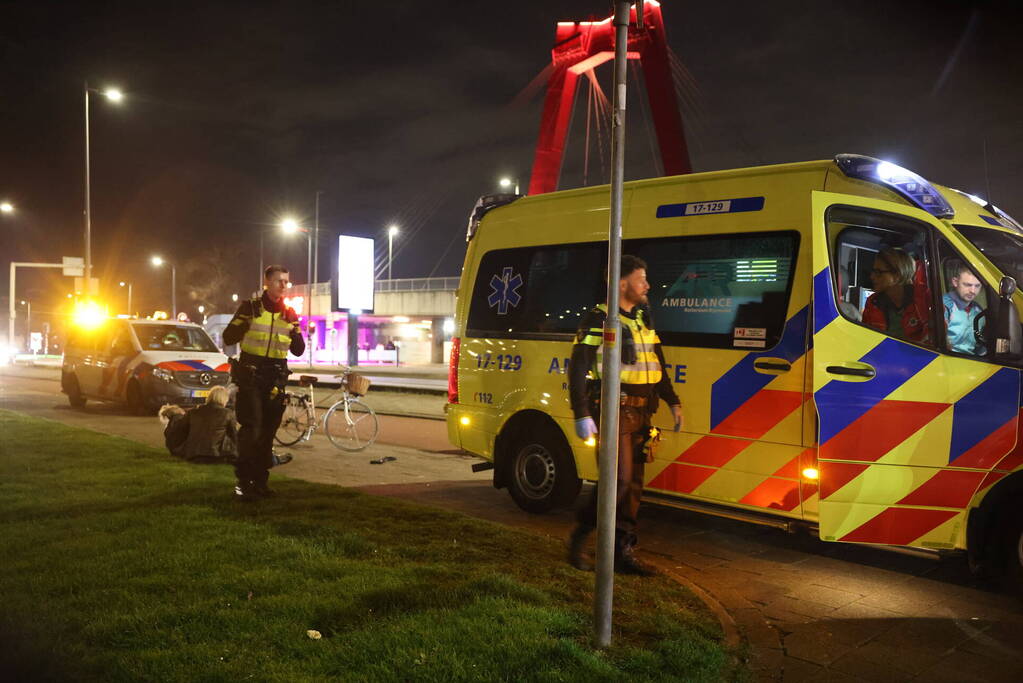 Gewonde nadat fietsers ten val komen