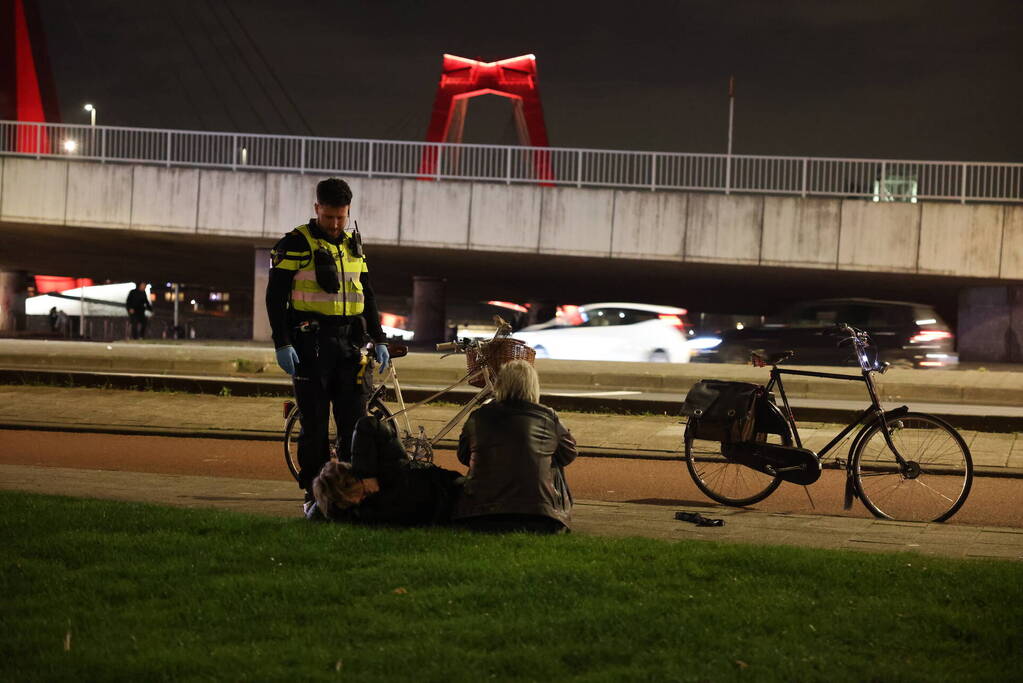 Gewonde nadat fietsers ten val komen