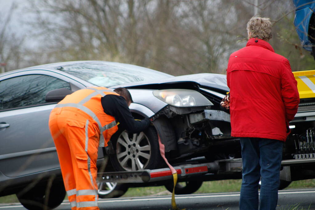 Flinke schade bij kop-staart bosting