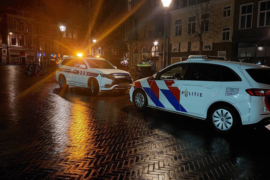 Scooter flink beschadigd na val