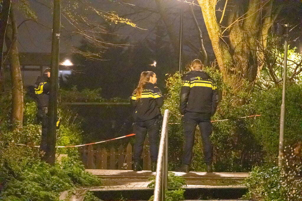 Straat afgezet na explosie